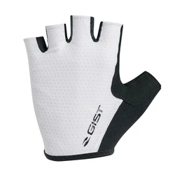 GANTS VELO COURT GIST RAPID GEL NOIR/BLANC M (PAIRE SUR CARTE) SANS VELCRO -5518