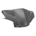 CARENAGE/COUVRE GUIDON AV SCOOT ADAPTABLE PEUGEOT 50 KISBEE 2T ET 4T TOUS MODELES (NOUVEAU 2018> + ANCIEN MODELE 2010>2017) GRIS MAT -P2R