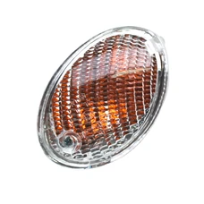 CLIGNOTANT SCOOT ADAPTABLE MBK 50 OVETTO 2003>2007/YAMAHA 50 NEOS 2003>2007 AV GAUCHE TRANSPARENT (HOMOLOGUE CE) (5RN-H3310-00) -SELECTION P2R