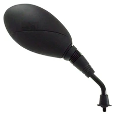 RETROVISEUR ADAPTABLE KEEWAY 50 F ACT, FOCUS, HURRICANE, MATRIX 2007> / PEUGEOT 125 LXR 2007> NOIR DROIT (OE 40470BMBT000 / 881200) (HOMOLOGUE CE) -SELECTION P2R