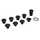 CHAINRING BOLT SET- STRONGLIGHT (ROAD BIKE) FOR CAMPAGNOLO ULTRA TORQUE - TORX (SET OF 5)