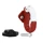 HANGING HOOK FOR E-SCOOTER XIAOMI M365, PRO ALU Red/white (sold per unit)   -SELECTION P2R-