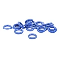 JOINT THORIQUE / O-RING ELVEDES POUR VIS DE RACCORD DE PURGE POUR SHIMANO TSHIMANO DEORE, XT, XTR -BLEU- (VENDU A L'UNITE)