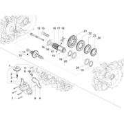 Composants de la boîte de vitesses