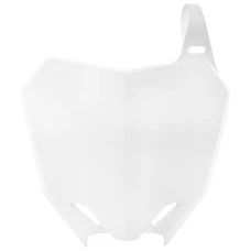 PLAQUE NUMERO/TETE DE FOURCHE MOTO POLISPORT SUZUKI 250 RM Z 2010>2018, 450 RM Z 2008>2017 BLANC