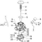 Composants de carburateur