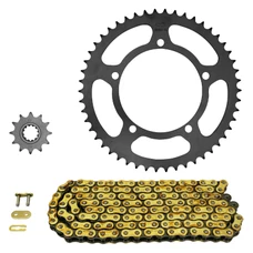 KIT CHAINE ADAPTABLE YAMAHA 50 DT R SM 2002 420 12x50 (DIAM COURONNE 105/120/8.5) (DEMULTIPLICATION ORIGINE) -AFAM