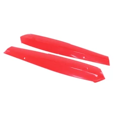 CAPOTAGE/CACHE MOTEUR CYCLO ADAPTABLE PEUGEOT 103 MVL-SP ROUGE (PAIRE) -SELECTION P2R