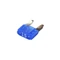 FUSIBLE PLAT ENFICHABLE MINI 15A ORIGINE PIAGGIO COMMUN A LA GAMME -CM080907