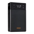 BOOSTER DE DEMARRAGE BATTERIE MOTO/MAXISCOOTER/VOITURE OSRAM BATTERY JUMPSTART 1000TI (12V, 12000 mAh) + FONCTION COMPRESSEUR, BOOST POUR BATTERIE COMPLETEMENT DECHARGEES ET BATTERIE EXTERNE