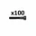 VIS CHC 6 PANS CREUX DIAM M5 x 30 mm  (BOITE DE 100 PIECES)  (690024)  -ALGI-