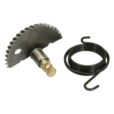 AXE/PIGNON DE KICK SCOOT ADAPTABLE SCOOT 50 CHINOIS 4T GY6,139QMB/KYMCO 50 AGILITY 4T/PEUGEOT 50 KISBEE 4T, V-CLIC 4T/SYM 50 ORBIT 4T/BAOTIAN 50 BT49QT 4T (AVEC RESSORT) -P2R