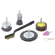 BRUSHIND AND SANDING KIT - TIVOLY (BLISTER 7 PARTS)