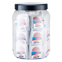 KIT REPARATION CHAMBRE A AIR WELDTITE RED DEVILS AVEC RUSTINES AUTOCOLLANTES/AUTOADHESIVES ROUGES (JARRE DE 36 KITS)