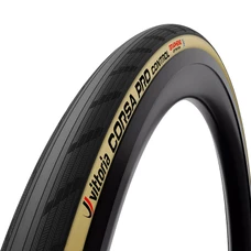 PNEU ROUTE 700 X 30 VITTORIA CORSA PRO CONTROL NOIR/BEIGE GRAPHENE 2.0 TUBELESS READY (30-622) 325g