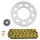 KIT CHAINE ADAPTABLE DERBI 50 SENDA DRD SM RACING 2002>2005  420  14x53  (DIAM COURONNE 102/125/8.5)  (DEMULTIPLICATION ORIGINE)  -AFAM-