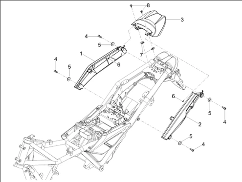 Carrosserie posterieure