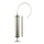 SERINGUE HUILE/PETROLE/GAZOLE/FUEL PRESSOL ACIER NICKELE COUVERCLES ZINC NICKELE 500ml AVEC CANNE D'ASPIRATION, BEC FLEXIBLE, MANCHETTE DOUBLE (VENDU A L'UNITE)