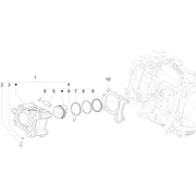 Groupe cylindre-piston-axe