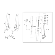 Fourche avant Sachs