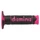 REVETEMENT POIGNEE DOMINO MOTO OFF ROAD A260 NOIR/FUCHSIA CLOSED END 120mm (PAIRE)