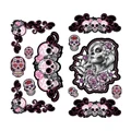 AUTOCOLLANT/STICKER LETHAL THREAT SUGAR SKULL SERIES  (PLANCHE)
