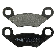 PLAQUETTE DE FREIN NEWFREN POUR POLARIS 400 SPORTSMAN 2001> AV, 350 SPORTSMAN 4x4 1993> AV, 700 SPORTSMAN 4x4 2002> AV (L 97mm - H 39mm - P 7mm) (FD0302BV) (ATV ORGANIQUE)