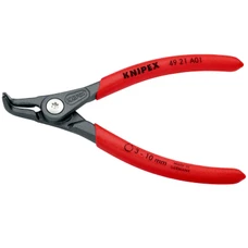 PINCE A CIRCLIPS EXTERIEUR PRO KNIPEX 140mm DIAM CIRCLIPS 3 A 10mm GRIS ATRAMENTISEE POINTE 0,9mm (COUDEE) (49 21 A01)  -MADE IN GERMANY