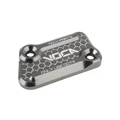 COUVERCLE DE MAITRE CYLINDRE DE FREIN 50 A BOITE VOCA POUR RIEJU 50 RR, MRX, SMX, MRT GRIS ALUMINIUM CNC -AJP