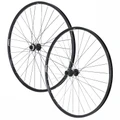 ROUES VTT 27.5 KARMA DISQUE NOIR DOUBLE PAROI AVEC OEILLET MOYEU SHIMANO TX505 DISQUE CENTERLOCK 9/10/11V. BLOCAGE RAPIDE (PAIRE) 32 RAYONS JANTE 21C