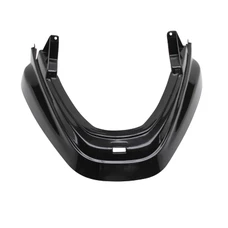 SPOILER TABLIER AV SCOOT ADAPTABLE MBK 50 BOOSTER 1999>2003/YAMAHA 50 BWS 1999>2003 NOIR BRILLANT (MOUSTACHE) -P2R