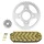KIT CHAINE ADAPTABLE BRIXTON 125 BX 2018>2020 428 14x47 (DIAM COURONNE 58/90/10.5) (DEMULTIPLICATION ORIGINE) -AFAM