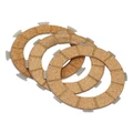 CLUTCH DISC KIT FOR SCOOTER PIAGGIO 125-150 VESPA P 200 E  (3 DISCS KIT AS ORIGINAL)  -TOP PERFORMANCES-
