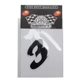 STICKER MERYT - MINI NUMBER 3 BLACK (H7cm)