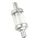 FILTRE A ESSENCE CYLINDRIQUE ACIER DIAM 8 mm TRANSPARENT/ARGENT (VENDU A L'UNITE)  -OMG-