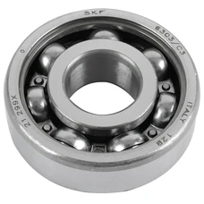 ROULEMENT D'EMBIELLAGE 6303 (17x47x14) SKF 6303/C3 CAGE ACIER ADAPTABLE MINARELLI 50 AM6/MBK 50 X-POWER, X-LIMIT/YAMAHA 50 TZR, DTR, TZR/BETA 50 RR/PEUGEOT 50 XPS/APRILIA 50 RS(VENDU A L'UNITE)