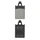 BRAKE PADS - POLINI  ATALA 50 CAROSELLO / GILERA 50 EAGLE / MALAGUTI 50 F15 / MBK 50 X-LIMIT / YAMAHA 50 DT R  (L 32mm - H 57mm - P 5.5mm)  (174.0012)  (ORIGINAL)