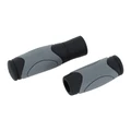 HAND GRIPS FOR MTB/URBAN - NEWTON DUAL COMPOUND-BLACK/GREY -  L125/90mm (PAIR)