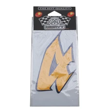 STICKER MERYT - MEDIUM NUMBER 4 YELLOW (H13cm)