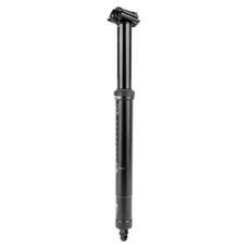 TIGE DE SELLE VTT TELESCOPIQUE SWITCH SWR-180 REGLABLE NOIR DIAM. 31.6 L515mm (REGLAGE PAR CABLE INTERNE DEBATTEMENT 180/155mm) FIXATION CINTRE - CARTOUCHE AIR AVEC PRESSION REGLABLE