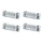EXTENSION FOR REAR WHEEL 10X100 / 3/8 FOR STABILISER MOUNTING (2 PAIRS) - FOR BIKE WITH REAR DERAILLEUR