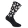 CHAUSSETTES / SOCQUETTES ETE GIST RANGE NOIR F**K NOIR MOTIFS BLANC 38/42 ECOLOGIQUE - HAUTEUR 22CM (PAIRE) -5868