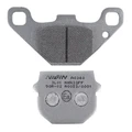 PLAQUETTE DE FREIN NISSIN POUR PEUGEOT 50 KISBEE AV, TKR AV, TREKKER AV/APRILIA 50-125 RS4 AR, 125 RX 2018> AR /DERBI 50 SENDA DRD RACING 2011> AR/FANTIC 50 CABALLERO AR  (A0340) (SEMI METAL)  -ECE R90-