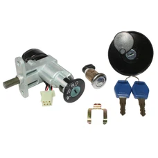 CONTACTEUR A CLE SCOOT ADAPTABLE KEEWAY 50 MATRIX 2006> (AVEC SERRURE DE SELLE + BOUCHON ESSENCE)  -SELECTION P2R-