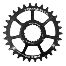 CHAINRING FOR MTB- "DIRECT MOUNT" 30 teeth TA ONE SH52 MATT BLACK ALUMINIUM- SHIMANO XTR M9100 / XT M8100 / SLX M7100/M900 - 10/11/12 Speed