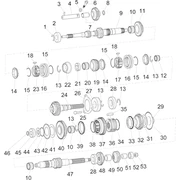 Composants de la boîte de vitesses