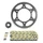KIT CHAINE ADAPTABLE KTM 250 EXC 1995  520  12x50  (DIAM COURONNE 125/150/8.5)  (DEMULTIPLICATION ORIGINE)  -AFAM-