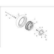 Roue avant