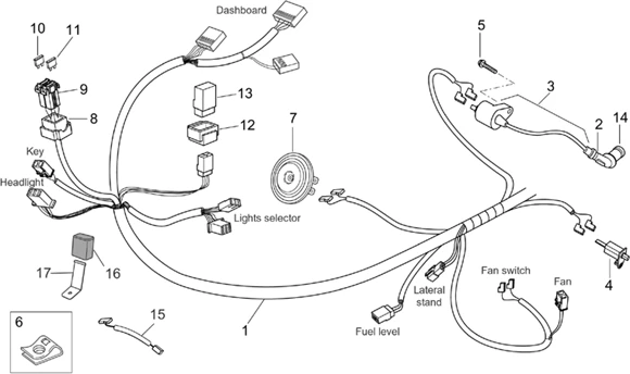 Circuit electrique AV
