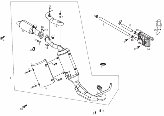 Tuyau d’échappement